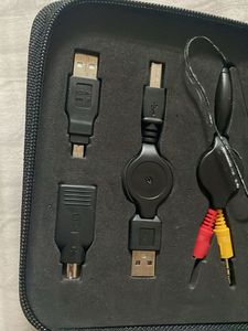 USB travel accessories bag