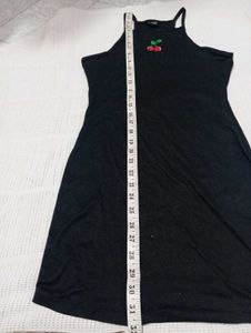 Chic Black Halter Neck Mini Dress