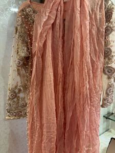 Exquisite Pearl Embellished Kurta set