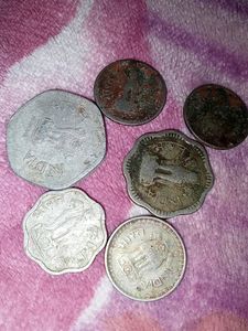 Vintage Indian Coin Collection