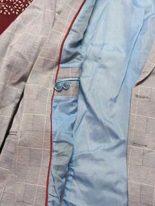Men's Checked Blazer