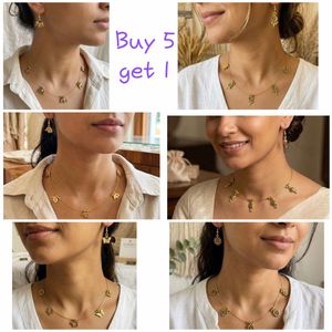 Limited offer🔥🔥combo 6 Gold Plated Designer Neck
