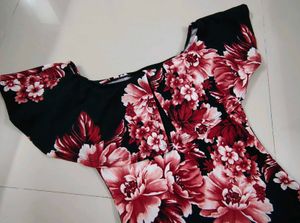 Women's Floral Print Bodysuit