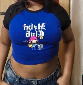 Metallic Baby Crop Top