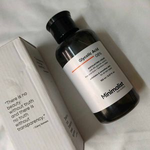 Minimalist Glycolic Acid + sheglam gloss+wallet