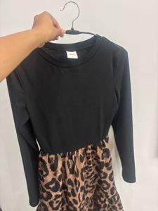 Leopard Print Mini Dress