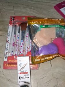 Makeup Brush & Sponge Set