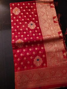 Premium Quality Cotton Linen Saree
