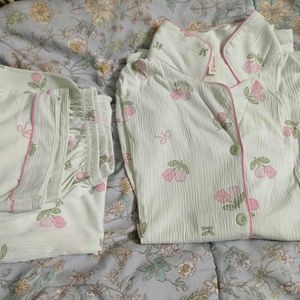 Cute Floral Pajama Set