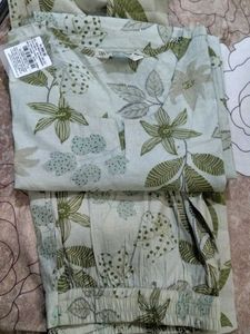 Floral Print Kurta Set