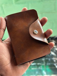 Classic Leather Card Holder Wallet