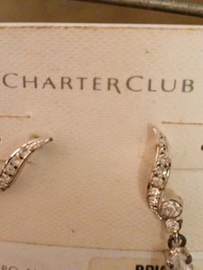 AMERICAN DIAMOND CUTE DANGLES