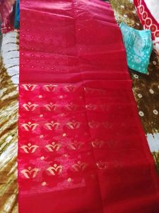 handloom jamdani saree 🥻