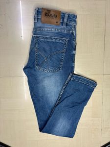 Men's Blue Wash Denim Jeans
