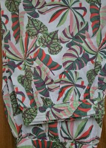 Vibrant Tropical Print Kurta set