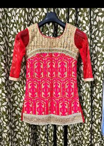 Girls elegant kurta salwar set