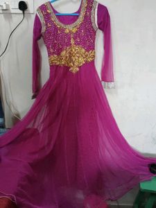 Beautiful Pink Ethnic Gown
