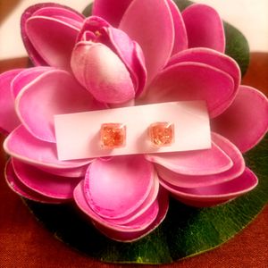 Resin Handmade Stud Earring