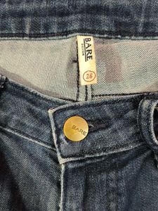 Classic Blue Straight-Fit Denim Jeans
