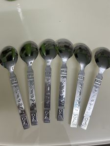 6 pieces spoons