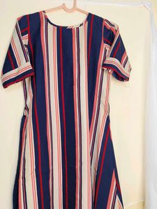 Striped Casual Dress
