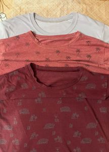 Combo of 3 Slim Fit T-Shirts For Men 👕✨