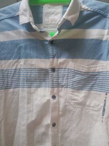 Men's Striped Long Sleeve Shirt