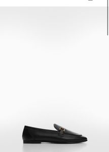 Mango Leather Loafers
