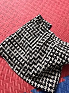 Houndstooth Mini Skirt