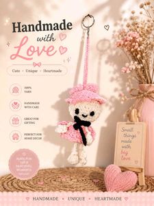 Crochet Doll Keychain