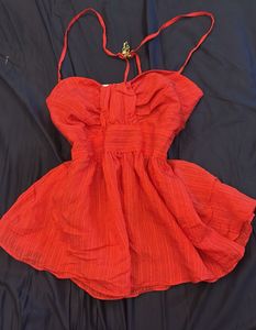 red y2K top