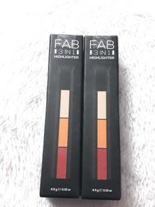 Renee FAB 3in1 Strobe Highlighter Stick |Pack Of 2