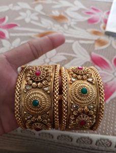Gold-plated Bracelet Kada