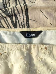 Floral Embroidered Crop Top