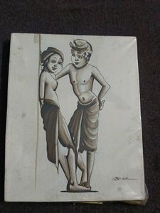 Hand Painted On Canvas