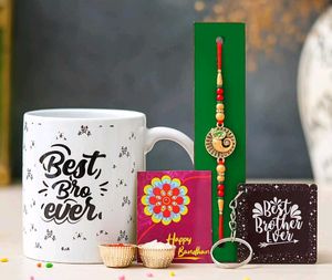 Rakhi Gift Set for Brother(with Cup)