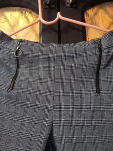 checkered comfortable jegging/pants