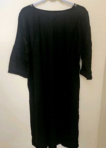 Black Kurti with Embroidery work