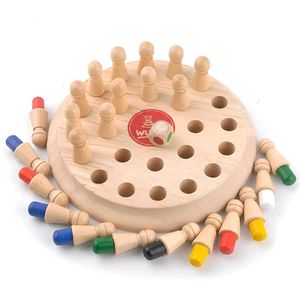 Wooden Memory Game & Dice Set
