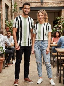 Striped Men's Casual T-Shirt