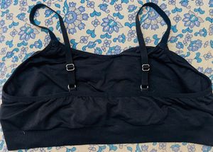 Comfortable Black Sports Bra
