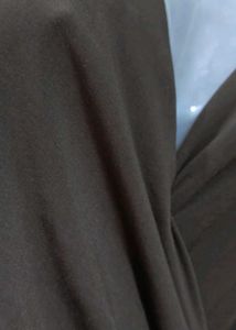 Elegant Wrap Dress With Buckle And Chain On Back