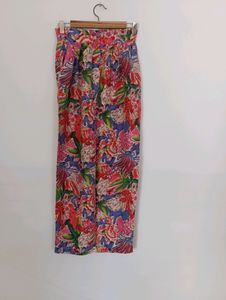 Multicolor Printed  Casual Night Pant (Women)