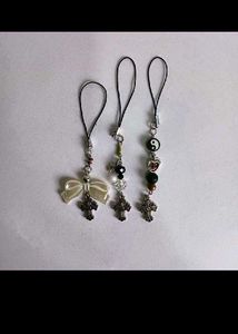 GOTHIC CROSS PHONE CHARMS