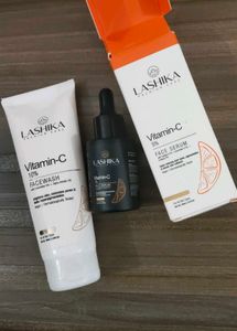 Lashika Vitamin C Face Wash & Serum