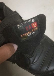 Black school shoes 3 years