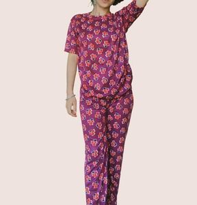 Vintage Floral Print Co-ord Set