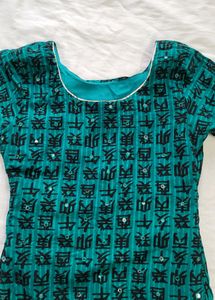 Printed Cotton Casual Kurta Size XS