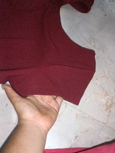 Maroon Bodycon Dress