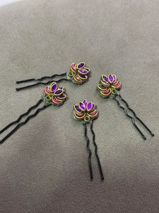 Lotus Hair Pins (Set of 5)
